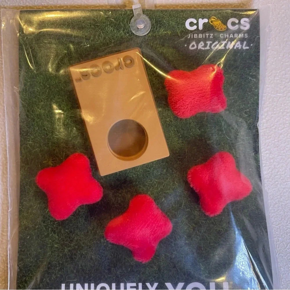 Uniquely You Crocs Corn Hole 5 Pack Croc Jibbitz NWT - Picture 2 of 4